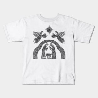 The Nativity scene Kids T-Shirt